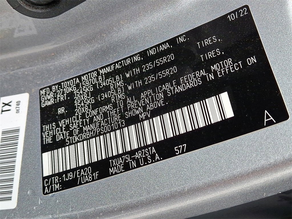 Used 2023 Toyota Highlander XSE image 29