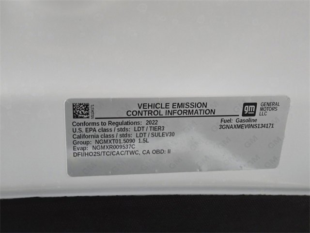 Used 2022 Chevrolet Equinox RS w/ RS Leather Package image 28