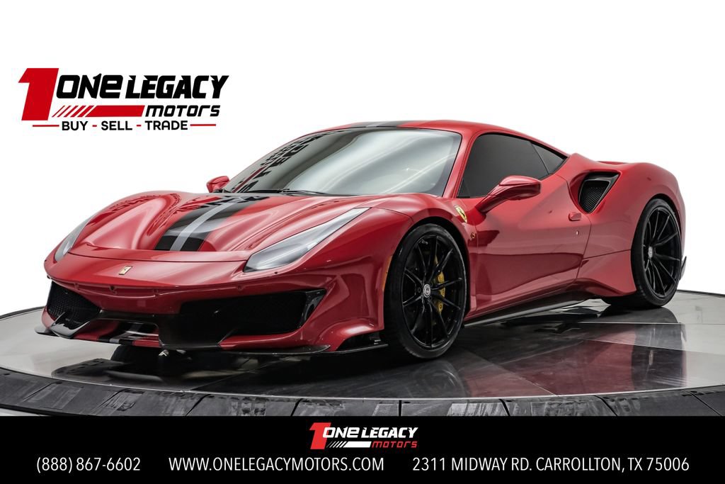 Used 2019 Ferrari 488 Pista Coupe RWD video 1