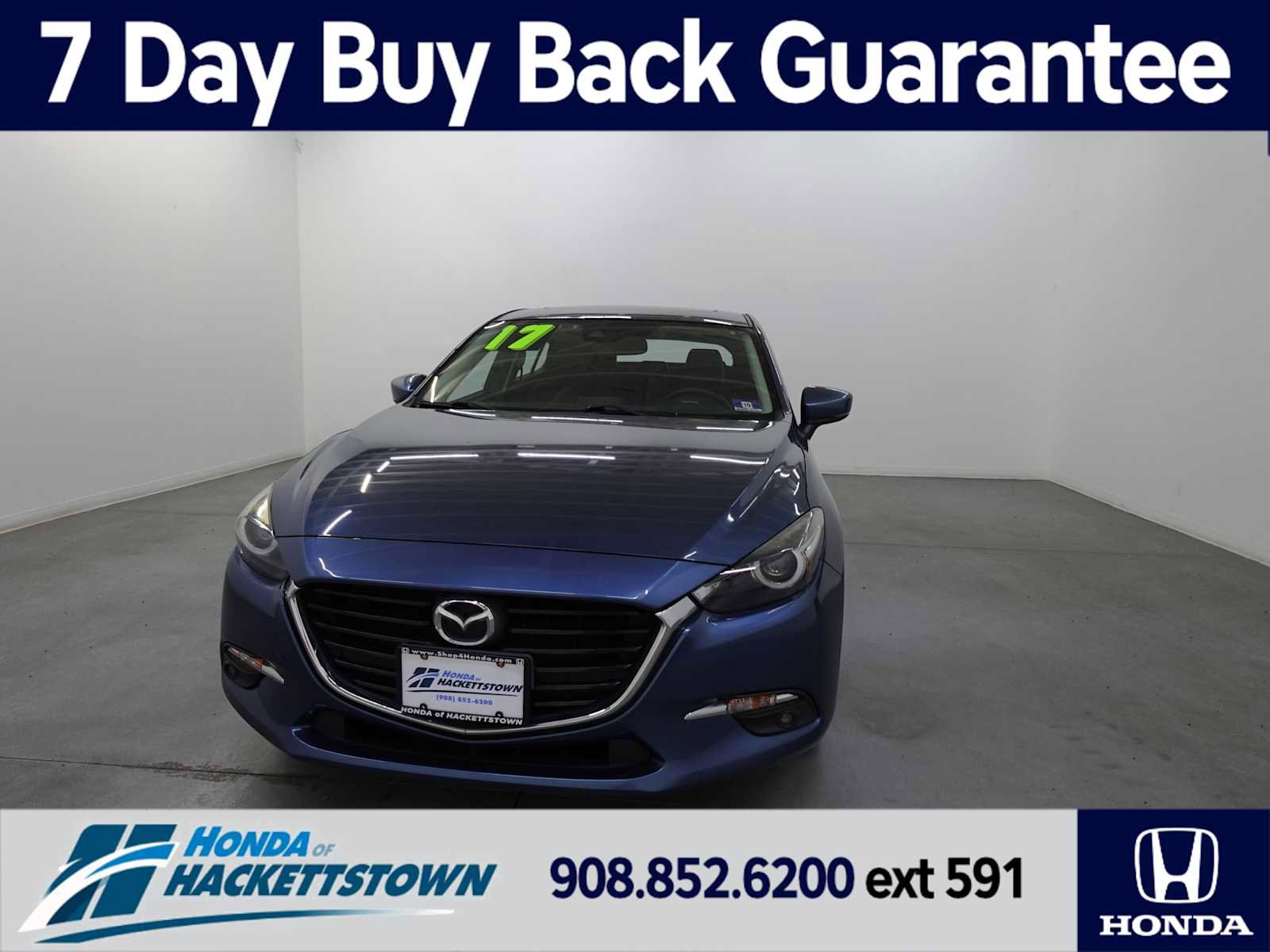 Used 2017 MAZDA MAZDA3 Grand Touring w/ Premium Equipment Package FWD image 1
