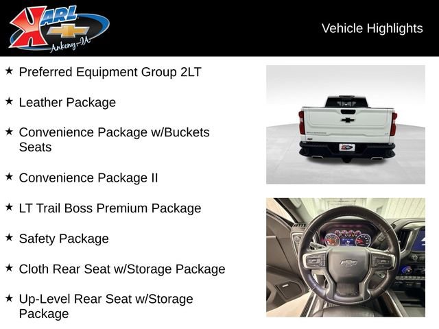 Certified 2021 Chevrolet Silverado 1500 LT Trail Boss w/ LT Trail Boss Premium Package video 2