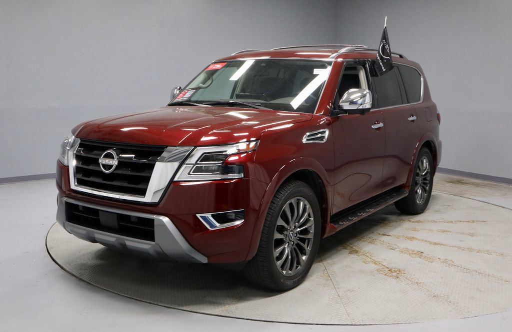 Used 2023 Nissan Armada Platinum w/ Captain's Chairs Package AWD/4WD image 6