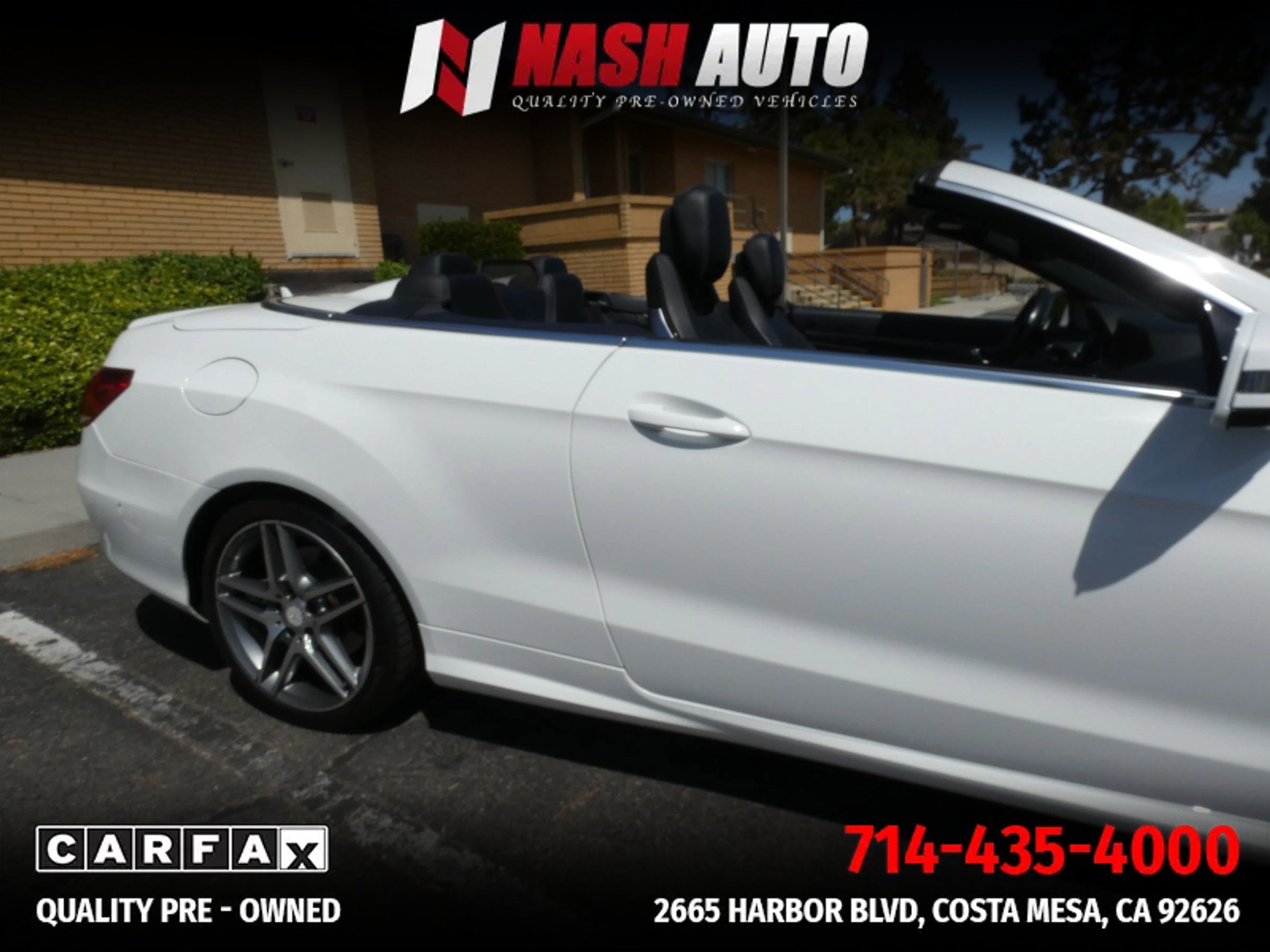 Used 2015 Mercedes-Benz E 550 Cabriolet w/ Premium 1 Package image 7