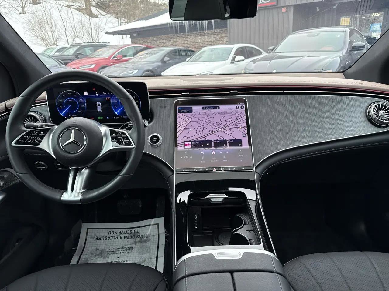 Used 2023 Mercedes-Benz EQE 350+ 4MATIC SUV w/ AMG Line Exterior Package image 38