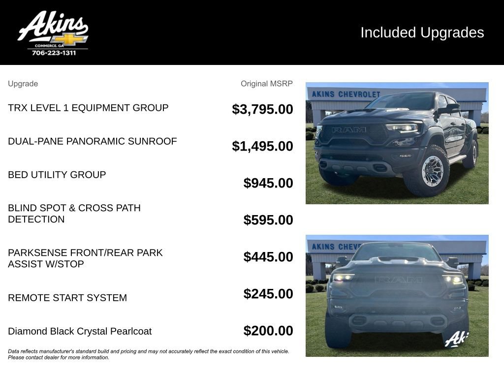 Used 2022 RAM 1500 TRX w/ TRX Level 1 Equipment Group image 5