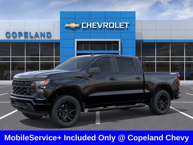 New 2026 Chevrolet Silverado 1500 Custom w/ Turbomax Blackout Package AWD/4WD video 2
