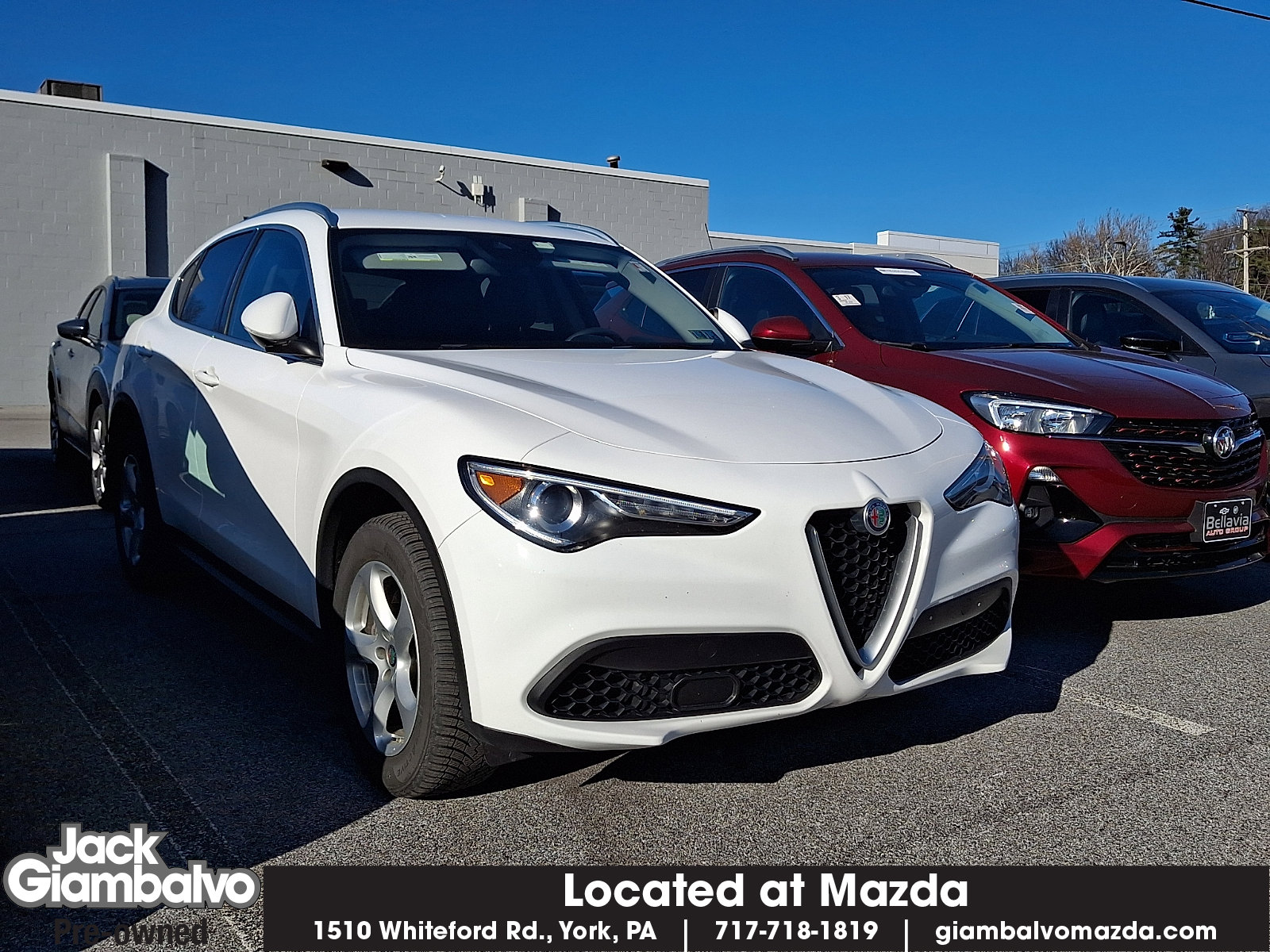 Used 2020 Alfa Romeo Stelvio AWD w/ Cold Weather Package