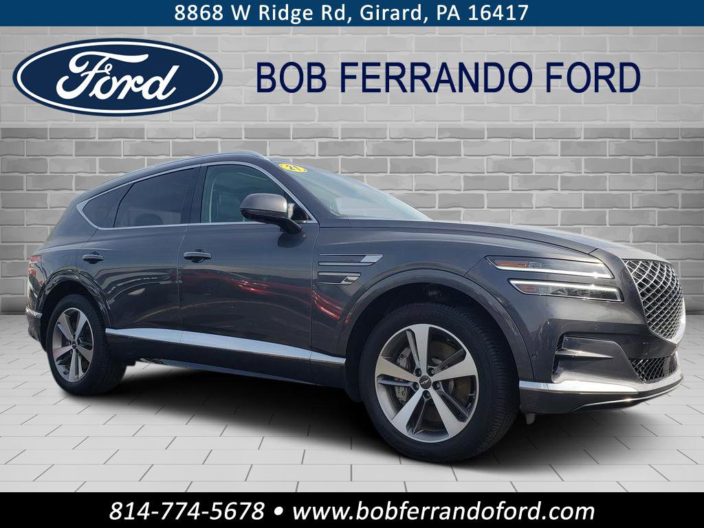 Used 2021 Genesis GV80 3.5T w/ Advanced Package 06 AWD/4WD image 1