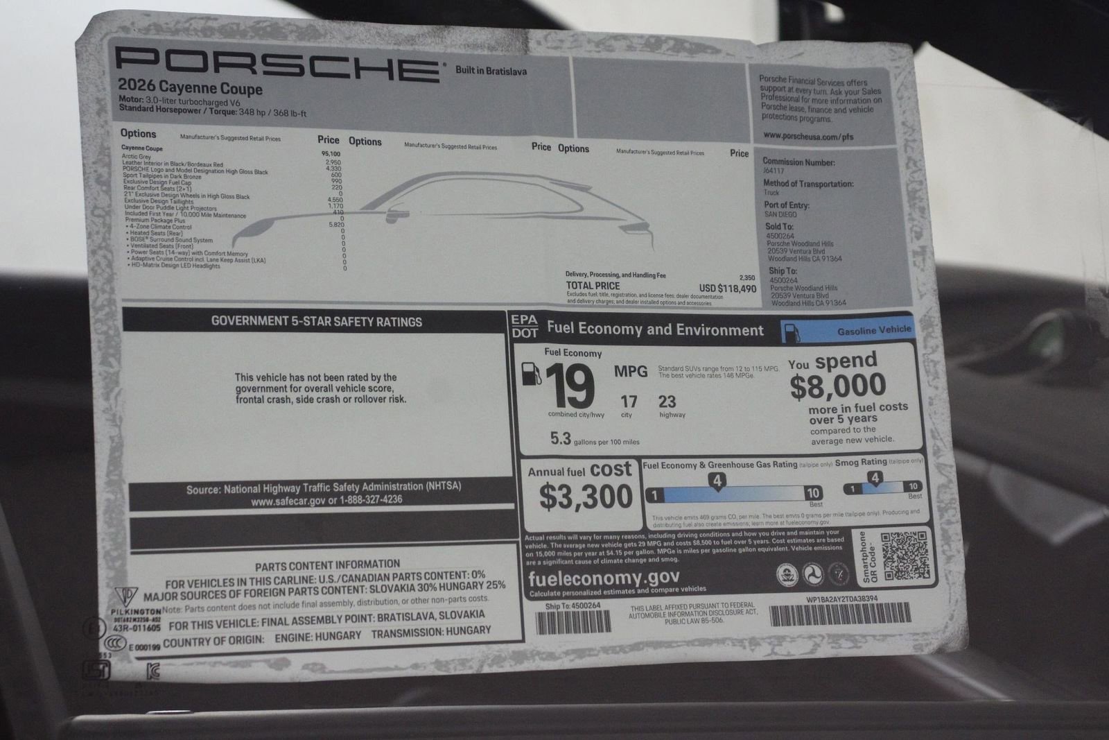 New 2026 Porsche Cayenne Coupe image 25