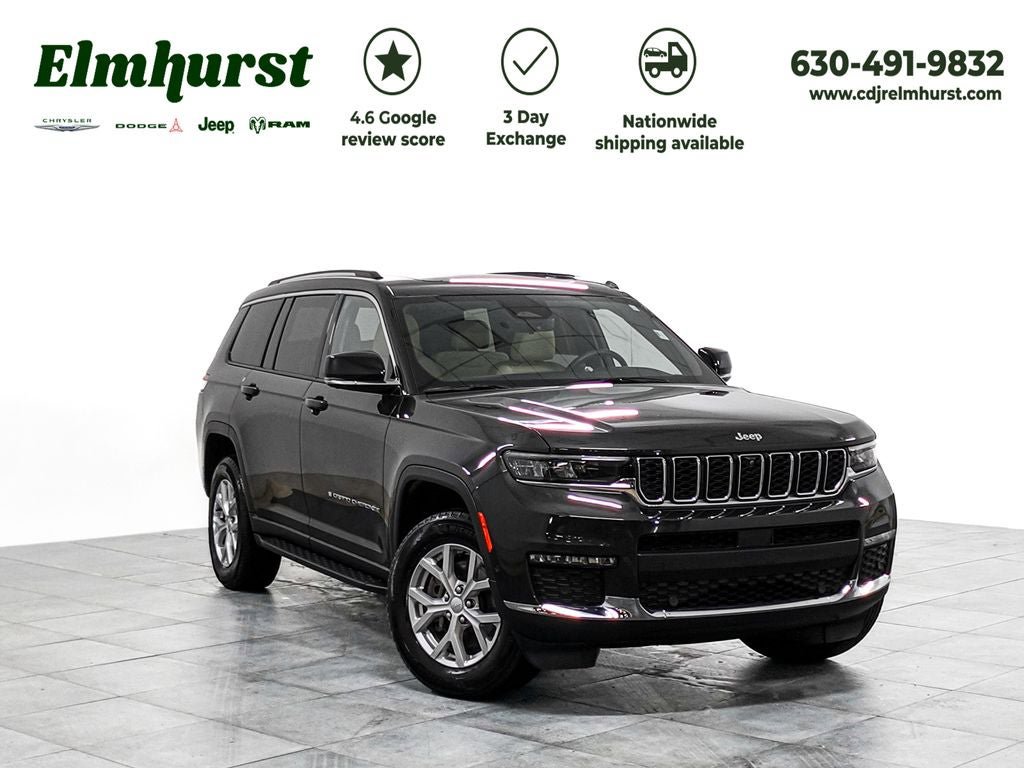 Used 2023 Jeep Grand Cherokee L Limited w/ Luxury Tech Group II AWD/4WD video 1