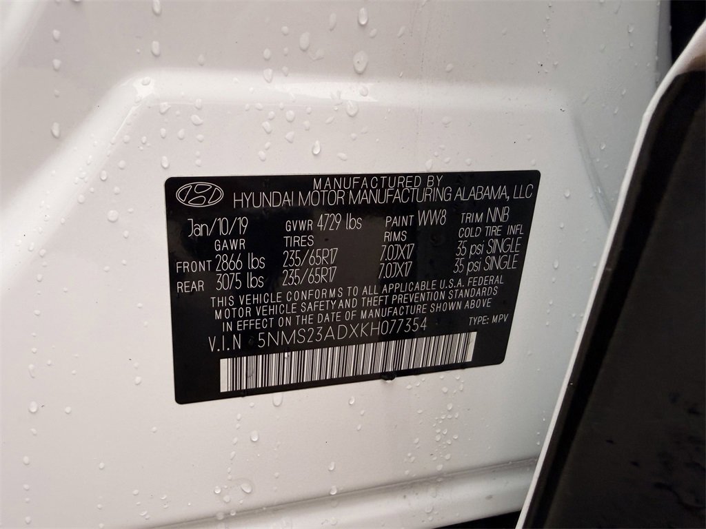 Used 2019 Hyundai Santa Fe SE image 28