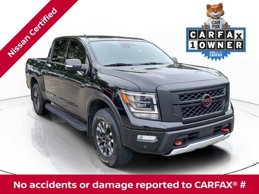 Certified 2024 Nissan Titan PRO-4X w/ Pro-4x Convenience Package AWD/4WD image 1