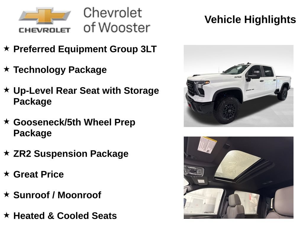 New 2026 Chevrolet Silverado 2500 ZR2 AWD/4WD image 2