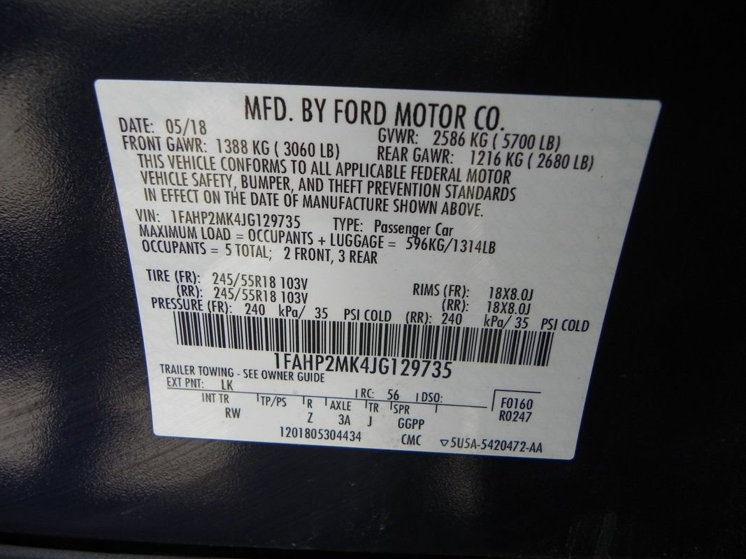 Used 2018 Ford Taurus Police Interceptor image 19