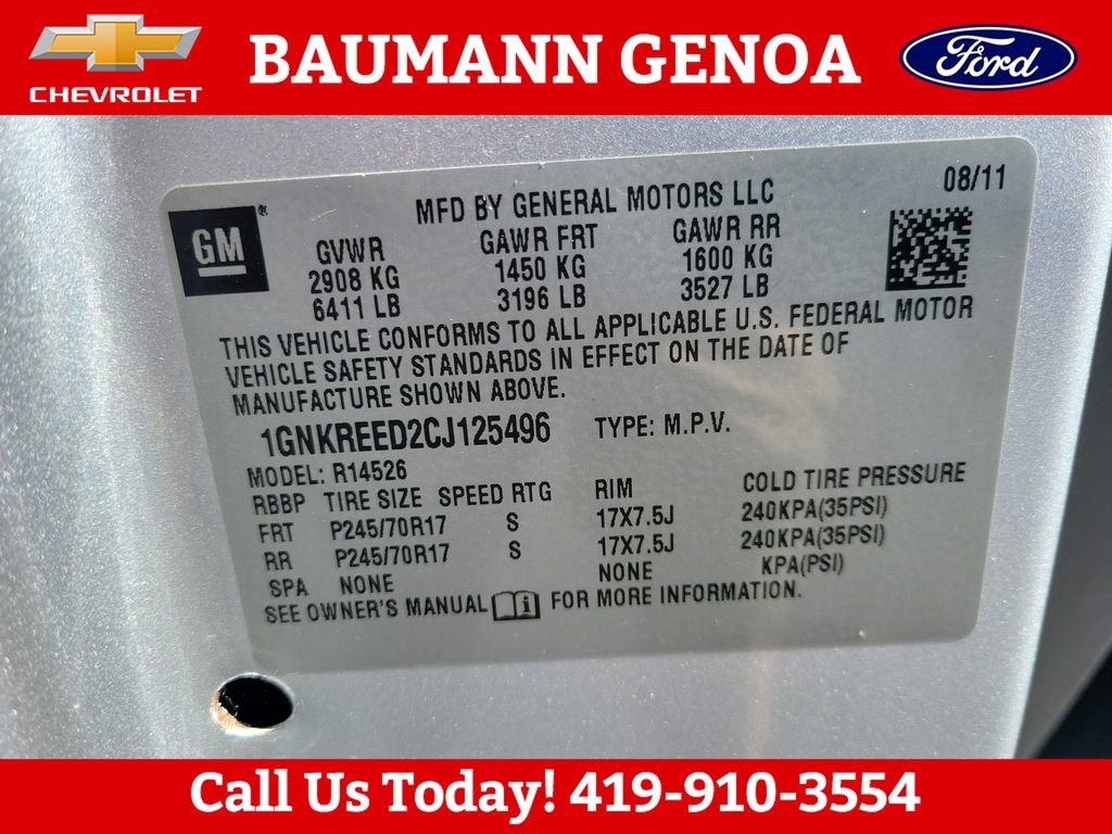 Used 2012 Chevrolet Traverse LS FWD image 30