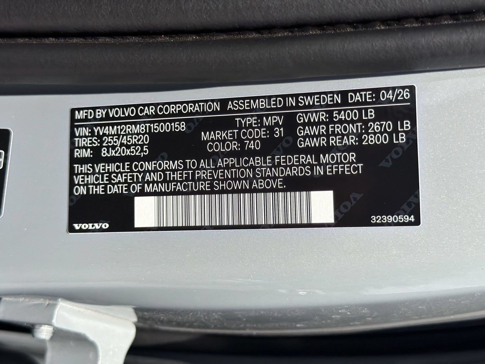 New 2026 Volvo XC60 B5 Ultra w/ Climate Package AWD/4WD image 25