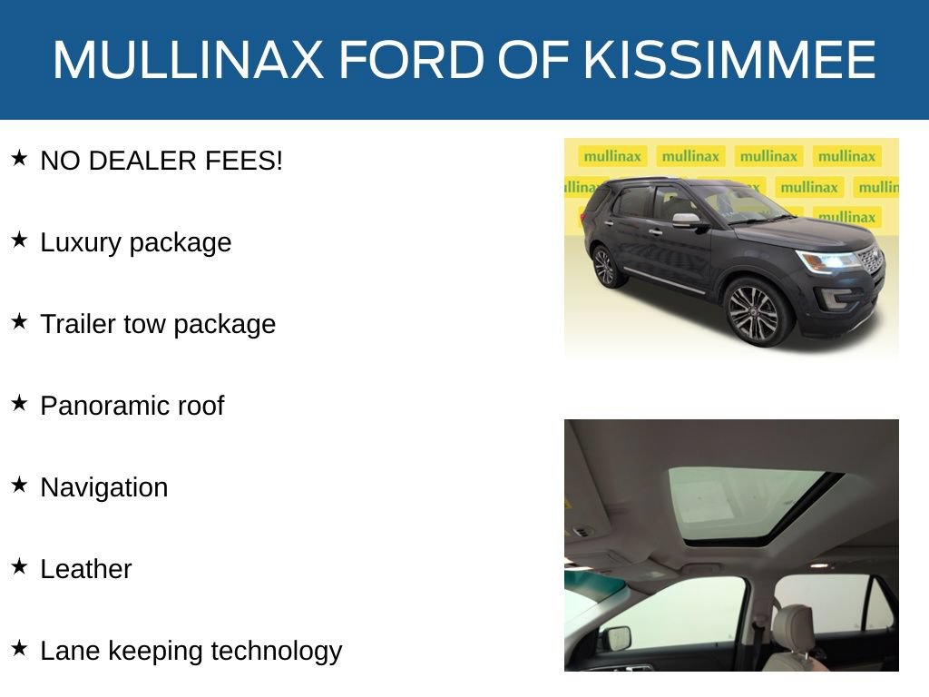 Used 2017 Ford Explorer Platinum AWD/4WD image 11