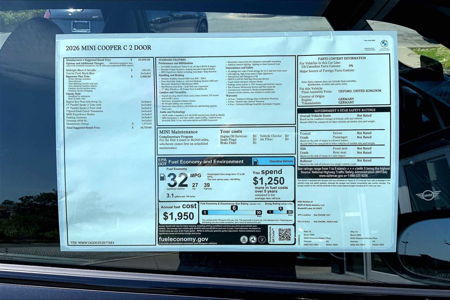 New 2026 MINI Cooper 2-Door Hardtop image 22