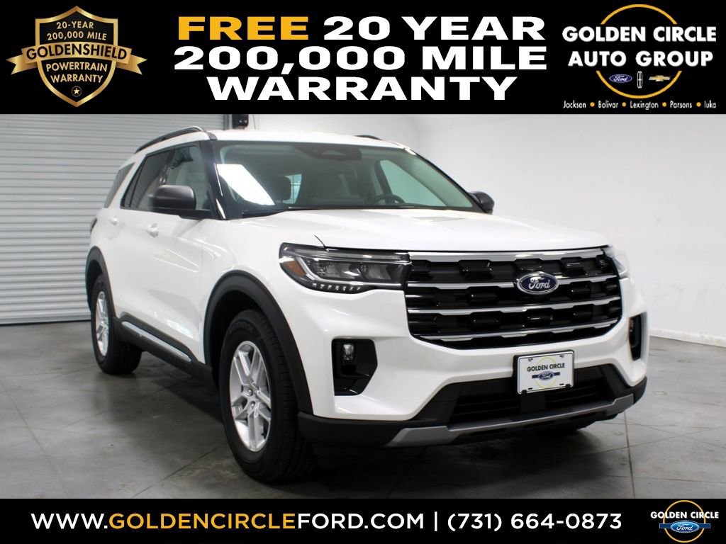 New 2025 Ford Explorer Active w/ Active Comfort Package