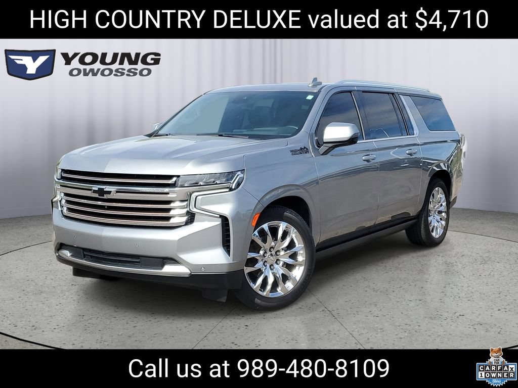 Certified 2023 Chevrolet Suburban High Country AWD/4WD image 1