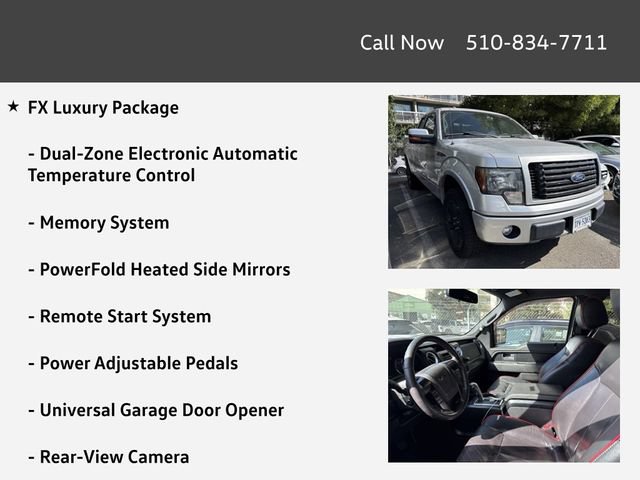 Used 2012 Ford F150 FX4 w/ FX Luxury Pkg AWD/4WD image 4