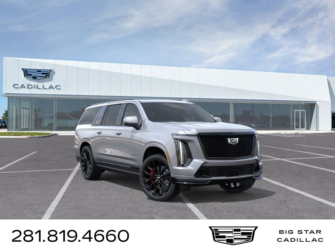 New 2026 Cadillac Escalade ESV V w/ LPO, ONYX Package