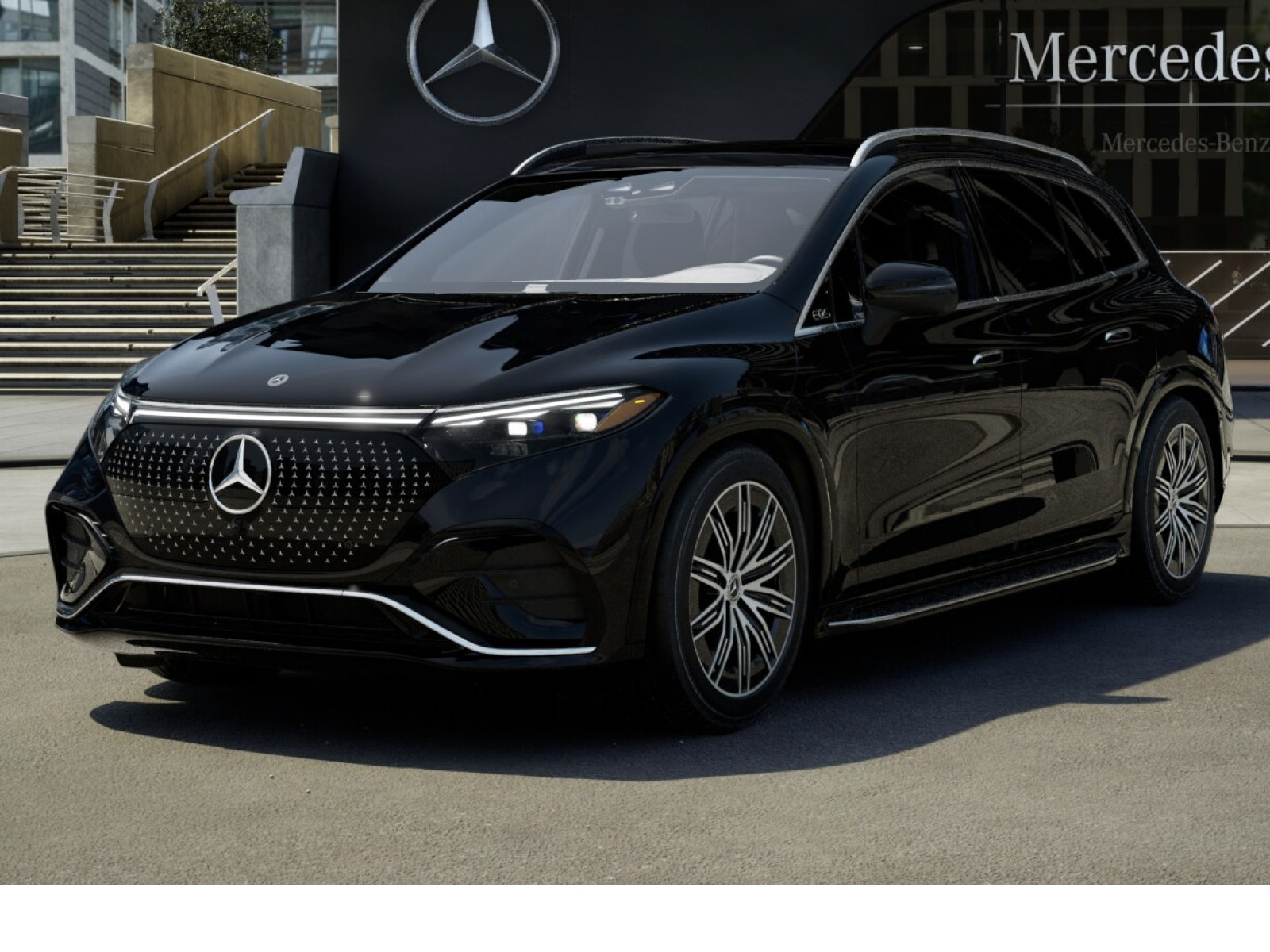 New 2027 Mercedes-Benz EQS 400 4MATIC SUV image 1