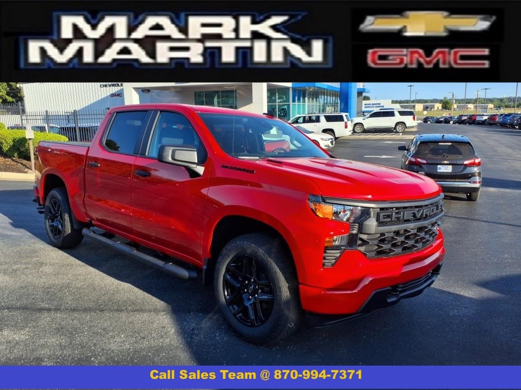 New 2026 Chevrolet Silverado 1500 Custom w/ Turbomax Blackout Package image 1