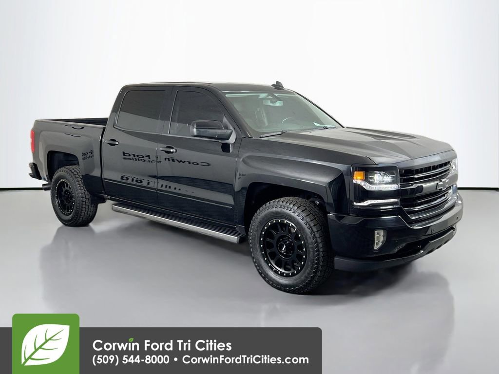 Used 2018 Chevrolet Silverado 1500 LTZ Z71 w/ Midnight Edition image 1