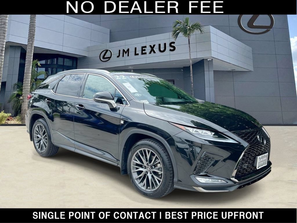 Certified 2022 Lexus RX 350 F Sport w/ Cold Area Package (CT) AWD/4WD video 1