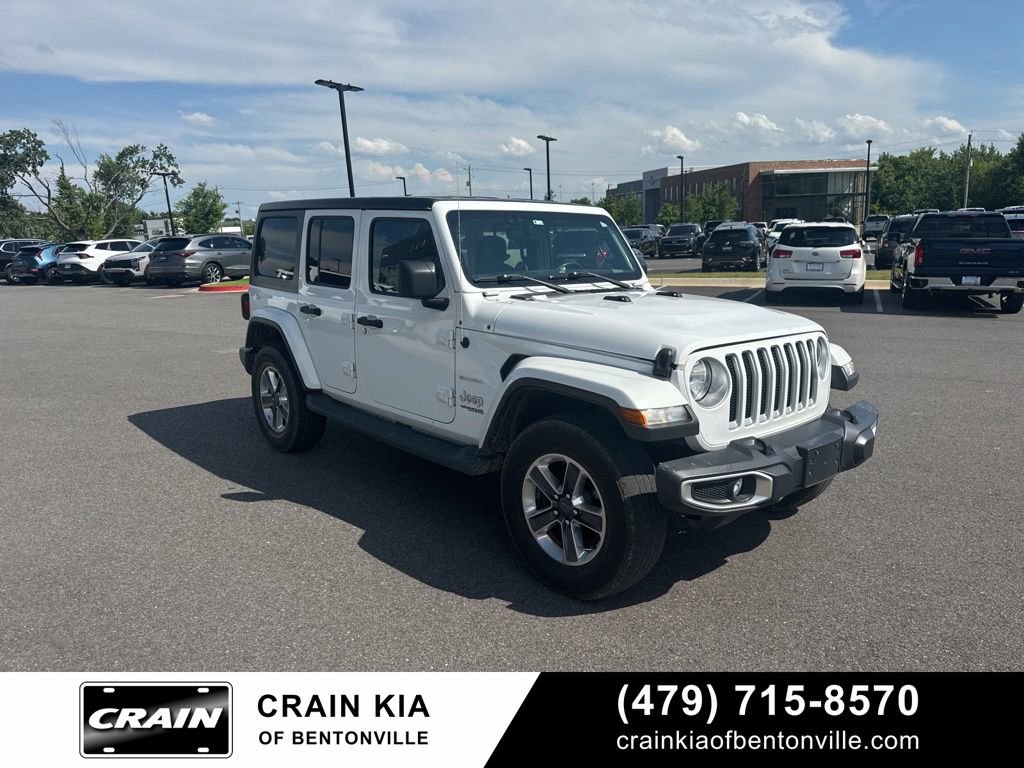 Used 2018 Jeep Wrangler Unlimited Sahara AWD/4WD image 2