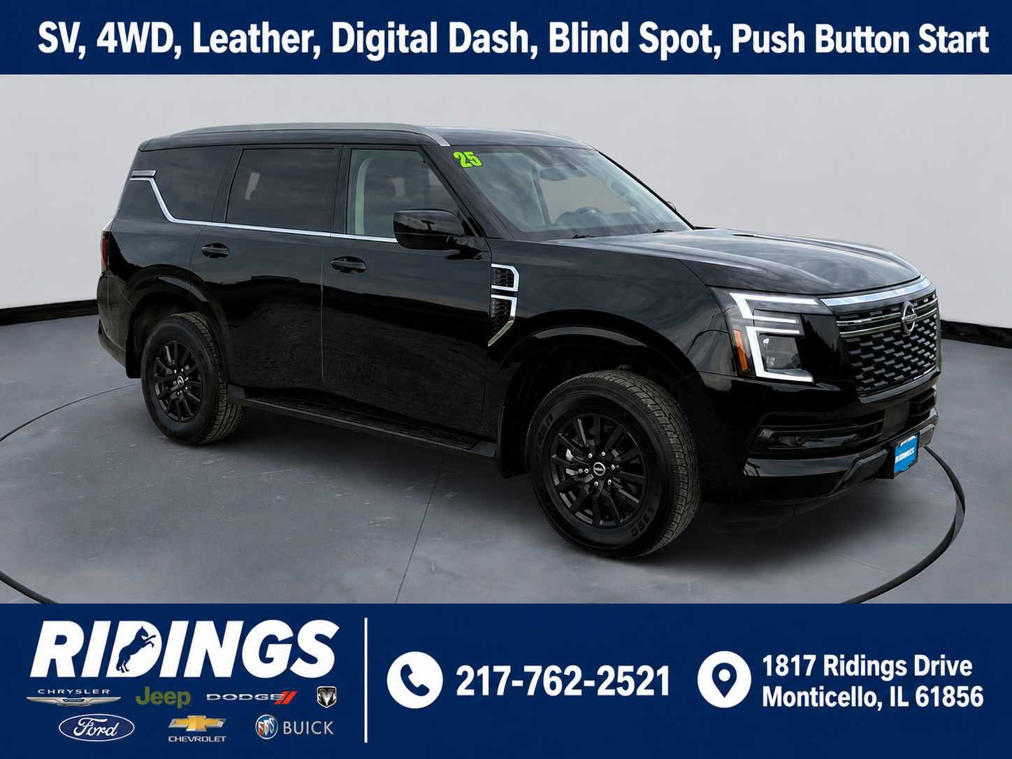 Used 2025 Nissan Armada SV AWD/4WD video 1
