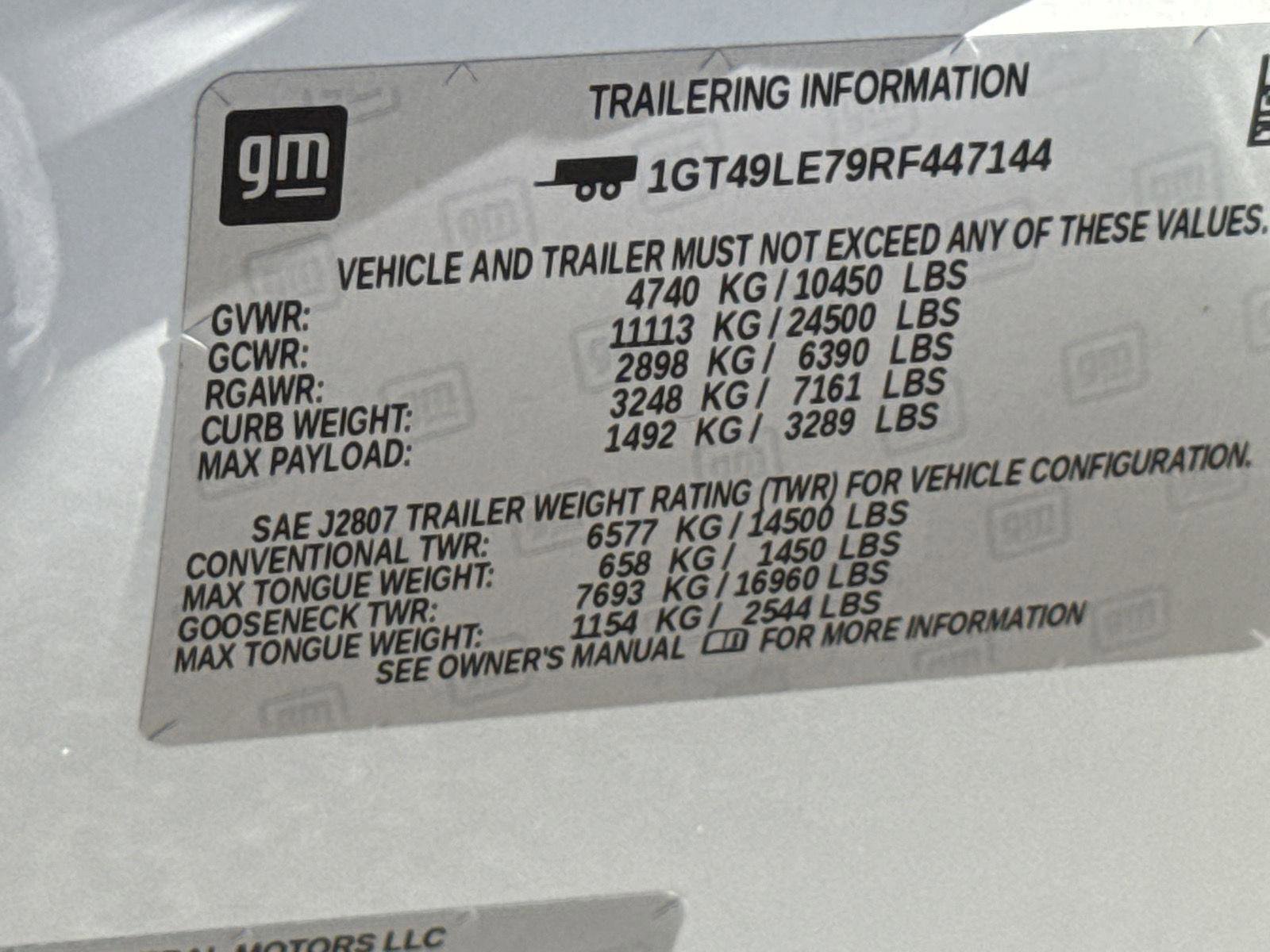 Used 2024 GMC Sierra 2500 Pro w/ Convenience Package image 9