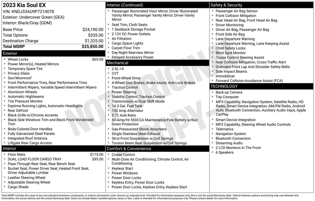 Used 2023 Kia Soul EX FWD image 53