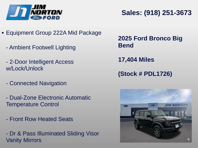 Used 2025 Ford Bronco Big Bend AWD/4WD image 11