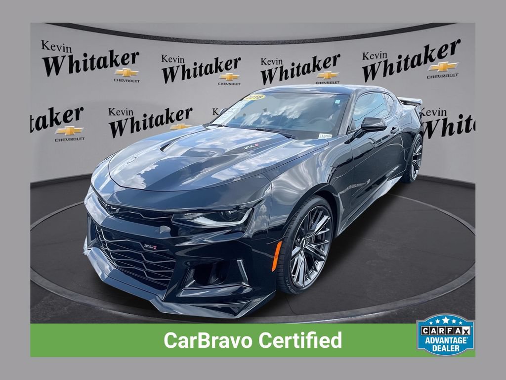 Certified 2018 Chevrolet Camaro ZL1 RWD image 1