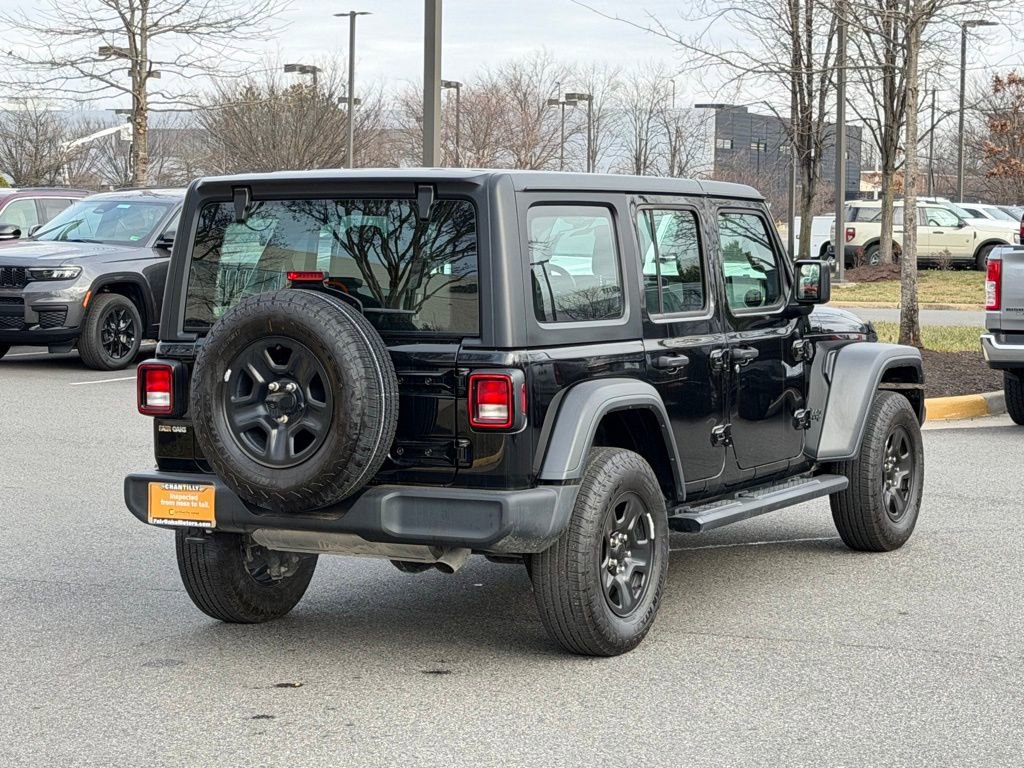 Certified 2024 Jeep Wrangler Sport image 7