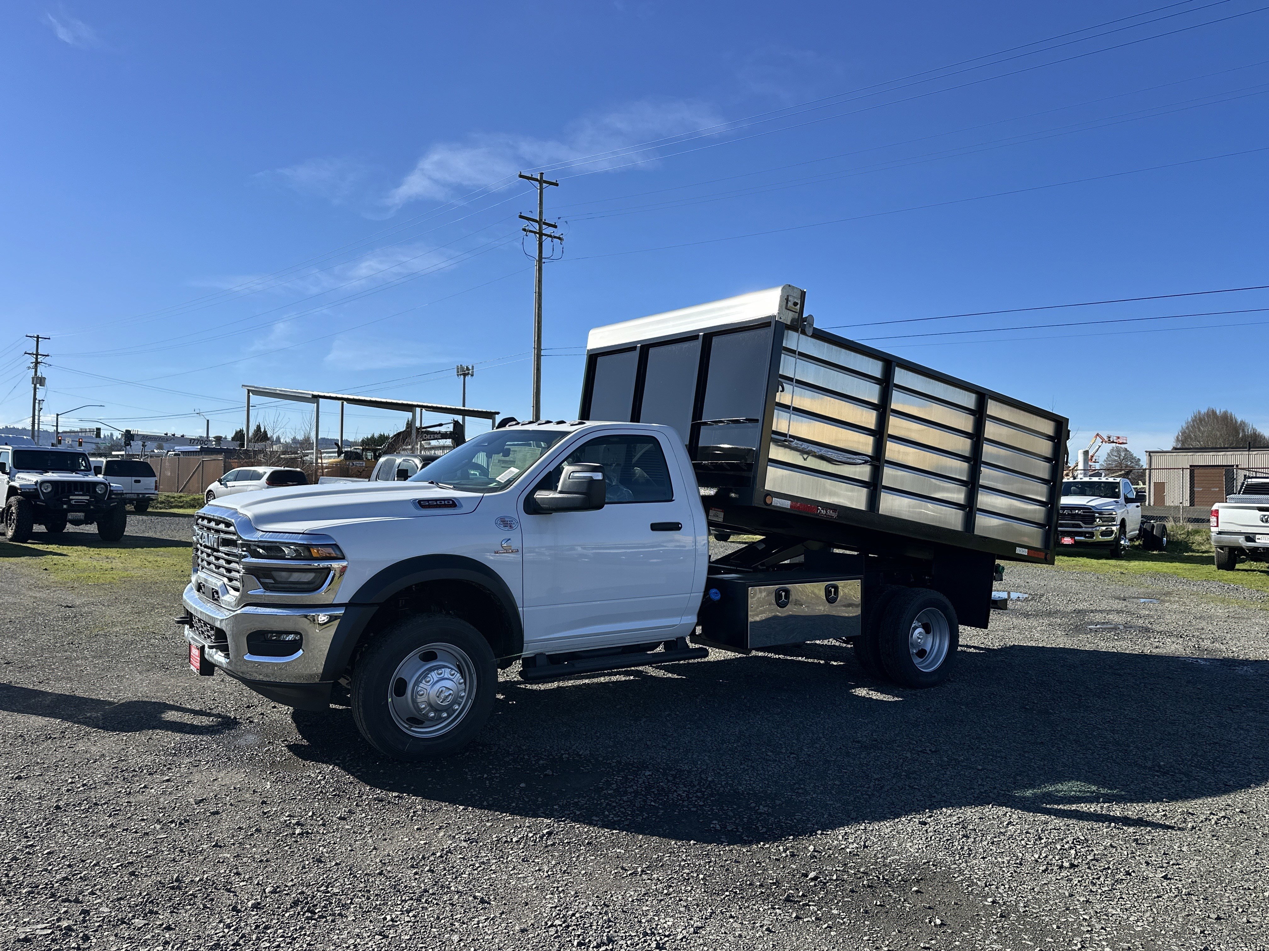 New 2026 RAM 5500 Tradesman w/ Chrome Appearance Group