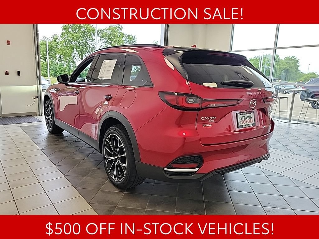 Used 2025 MAZDA CX-70 Plug-In Hybrid w/ Premium Plus AWD/4WD image 8