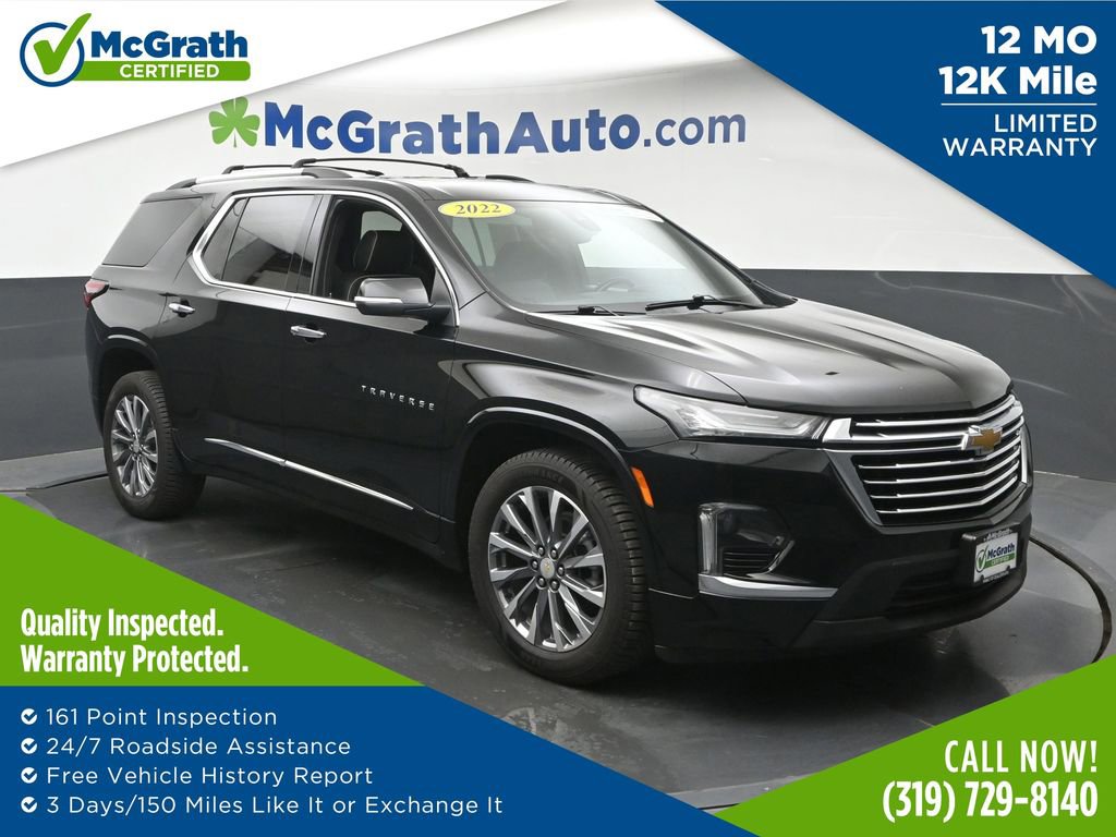 Used 2022 Chevrolet Traverse Premier AWD/4WD image 1
