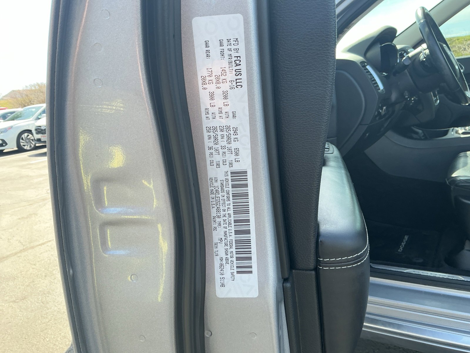 Used 2016 Dodge Durango Citadel w/ Technology Group AWD/4WD image 16