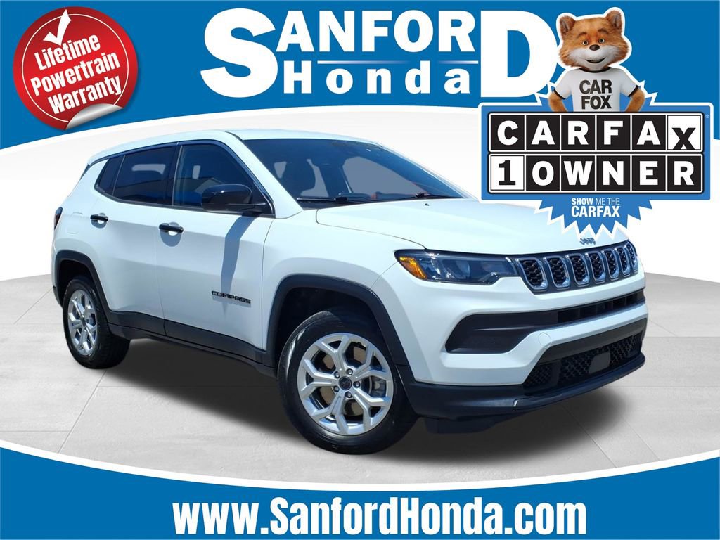 Used 2025 Jeep Compass Sport AWD/4WD image 1