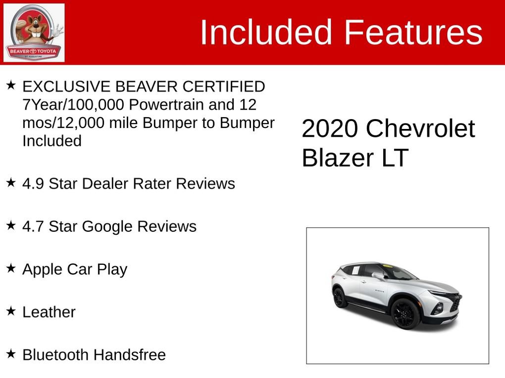 Used 2020 Chevrolet Blazer LT FWD image 4