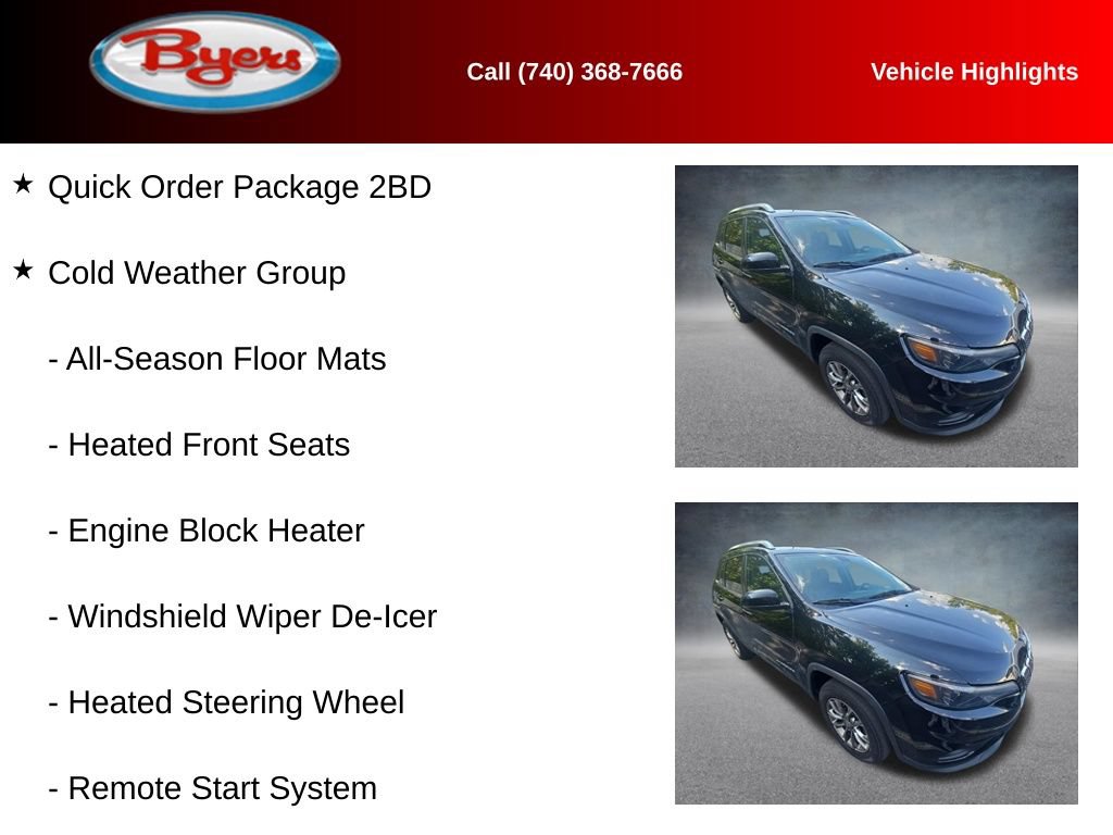 Used 2019 Jeep Cherokee Latitude Plus w/ Cold Weather Group AWD/4WD image 11