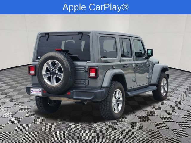 Used 2021 Jeep Wrangler Unlimited Sahara w/ Uconnect 4C Nav & Sound Group image 4