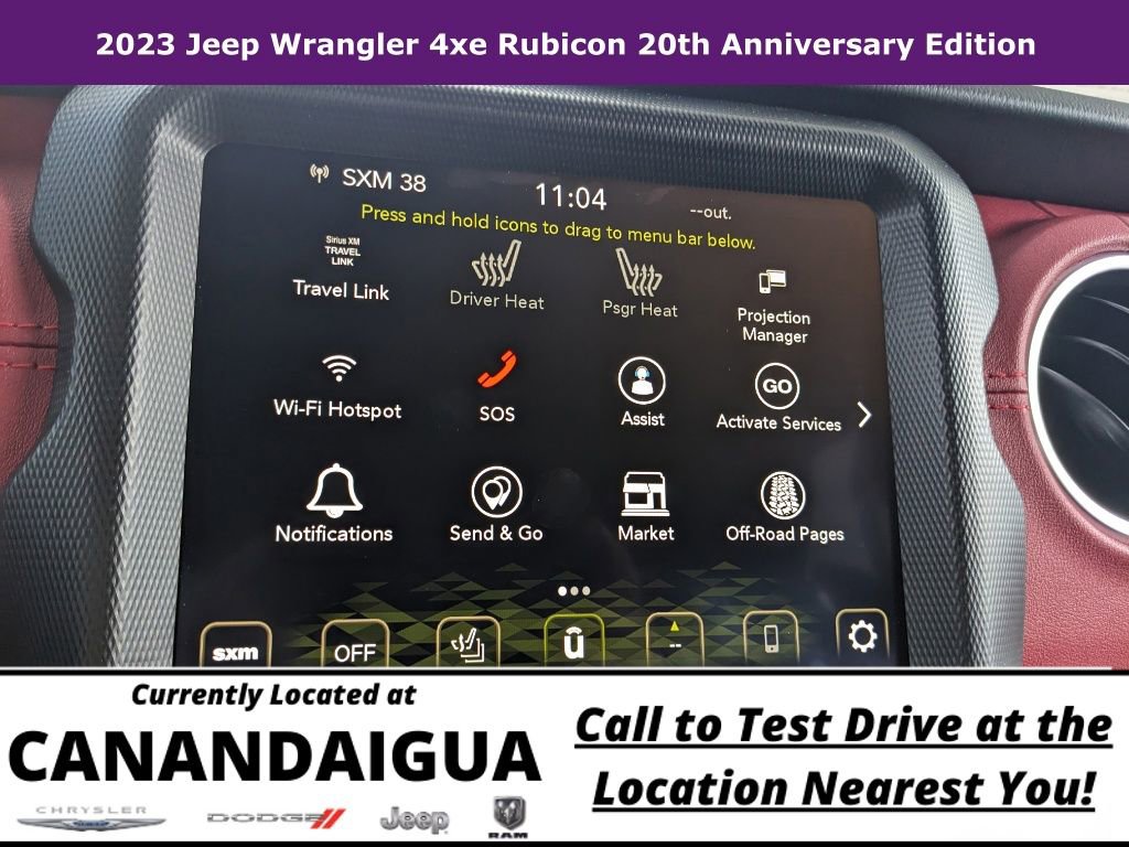New 2023 Jeep Wrangler Unlimited Rubicon 4xe AWD/4WD image 28