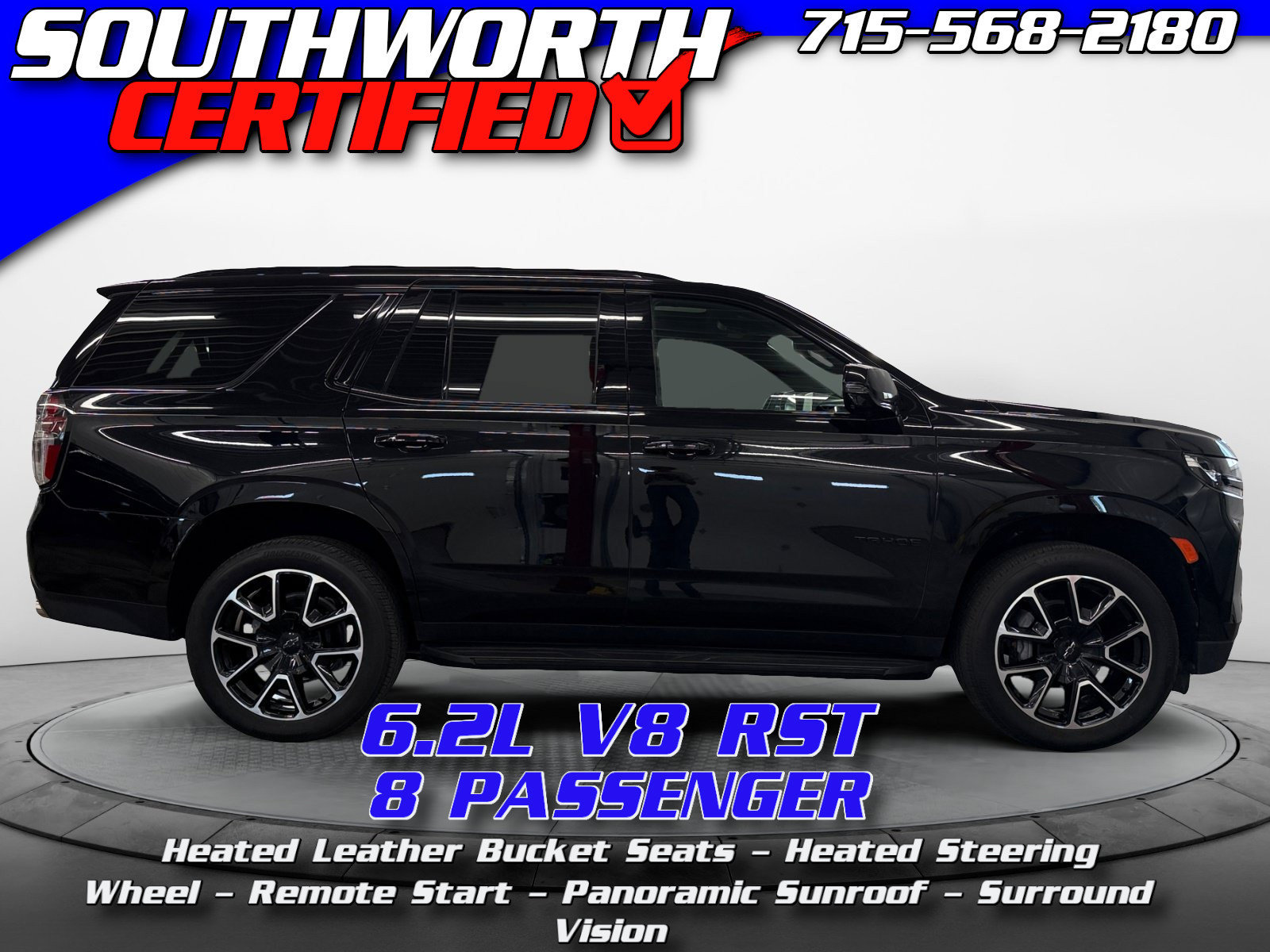 Used 2024 Chevrolet Tahoe RST w/ Sport Performance Package AWD/4WD image 40