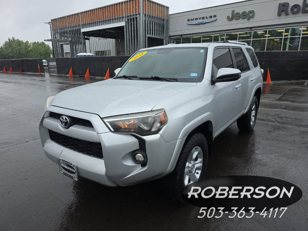 Used 2018 Toyota 4Runner SR5 AWD/4WD image 1