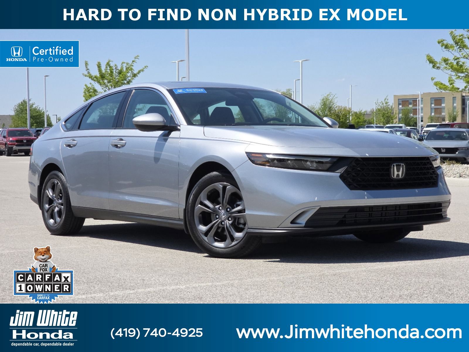 Certified 2023 Honda Accord EX