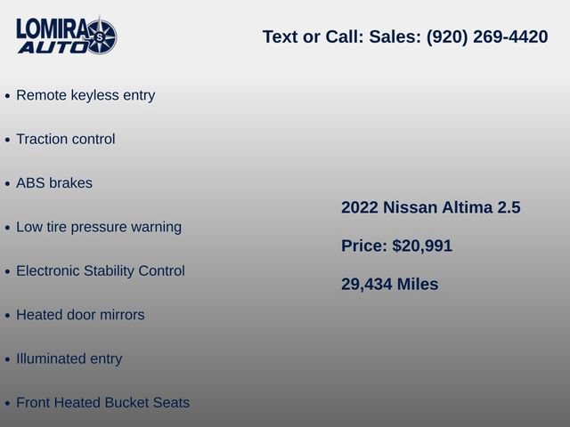 Used 2022 Nissan Altima 2.5 AWD/4WD image 6